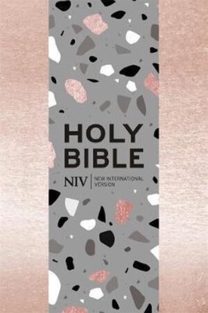 NIV Pocket Rose Gold Soft-tone Bible with Zip